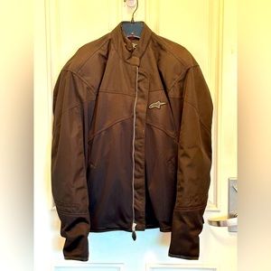 ALPINE STARS MENS MOTORCYCLE LEATHER JACKET